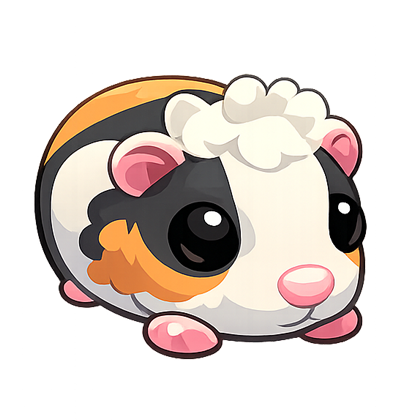 Adopt Me Tortoiseshell Guinea Pig