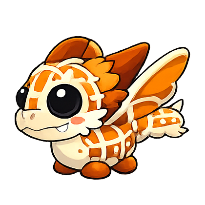 Adopt Me Waffle Wyrm