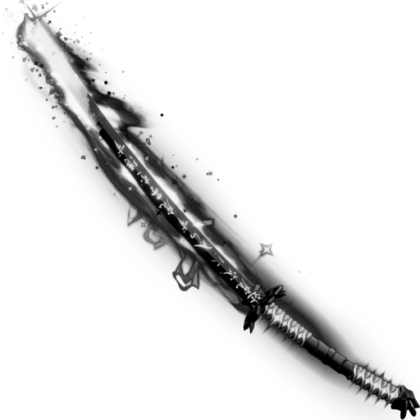 Blade Ball All Server Black Ninja Katana (Finisher)