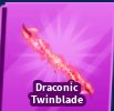 Blade Ball All Server Draconic Twinblade