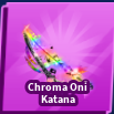 Blade Ball All Server Chroma Oni Katana