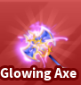 Blade Ball All Server Glowing Axe