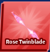 Blade Ball All Server Rose Twinblade