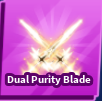 Blade Ball All Server Dual Purity Blade