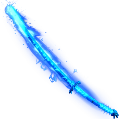 Blade Ball All Server Blue Ninja Katana (Finisher)