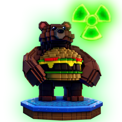 Escape Tsunami For Brainrots Shop Radioactive Burgerini Bearini