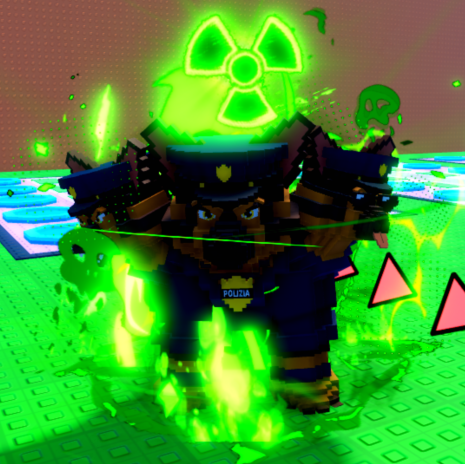 Escape Tsunami For Brainrots Shop Radioactive Polizini Cerbero