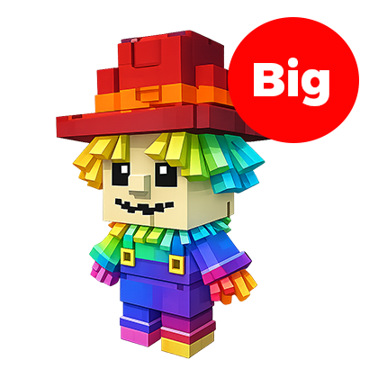 Grow a Garden 2 Shop Big Rainbow Scarecrow
