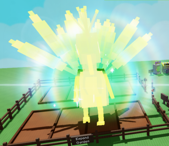 Grow a Garden Items Ascended Peacock (HUGE) (68.50KG Age 100)