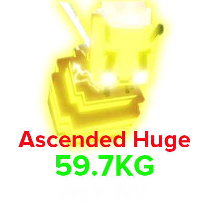 Grow a Garden Items All Server Ascended Queen Bee (HUGE) (59.7KG Age 100)