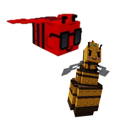 Grow a Garden Items All Server Disco Bee + Queen Bee Bundle