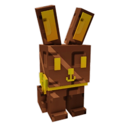 Grow a Garden Items Gilded Choc Chocolate Bunny