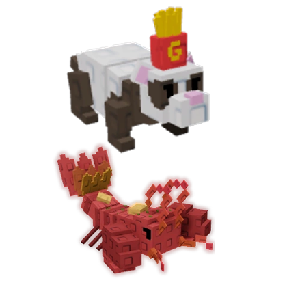 Grow a Garden Items All Server Lobster Thermidor + French Fry Ferret Bundle
