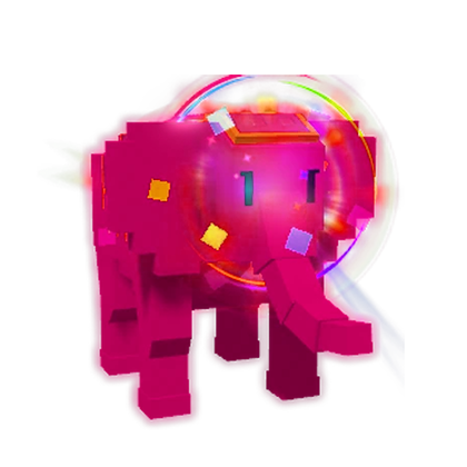 Grow a Garden Items All Server Nightmare Carnival Elephant (HUGE) (60-62KG Age 100)