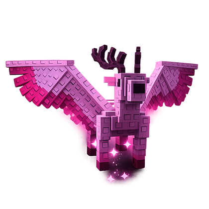 Grow a Garden Items Nightmare Peryton (HUGE) (60-62KG Age 100)