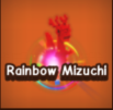 Grow a Garden Items Nightmare Rainbow Mizuchi (HUGE) (60-62KG Age 100)