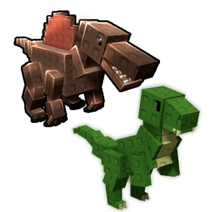 Grow a Garden Items All Server Spinosaurus + T-Rex Bundle