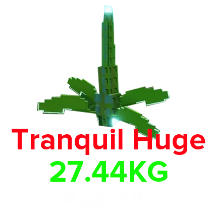 Grow a Garden Items All Server Tranquil Dragonfly (HUGE) (27.44KG Age 100)