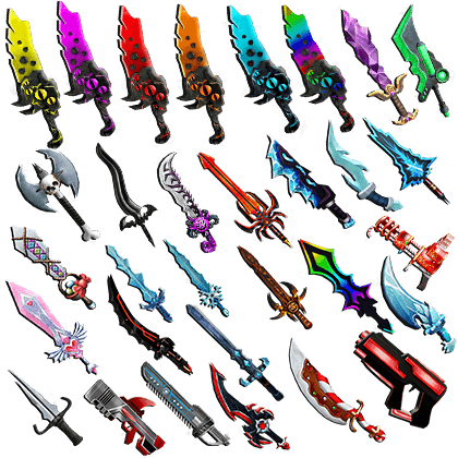 Murder Mystery 2 Items All Server Tier 1 Bundle
