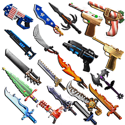 Murder Mystery 2 Items All Server Tier 2 Bundle