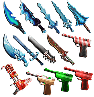 Murder Mystery 2 Items All Server Christmas Bundle