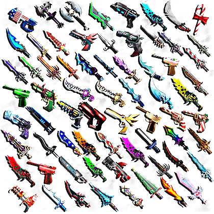 Murder Mystery 2 Items All Server Godly Mega Bundle( 69 )