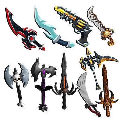 Murder Mystery 2 Items All Server Halloween Bundle