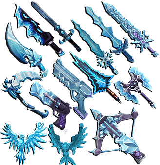 Murder Mystery 2 Items All Server Mega Ice Bundle