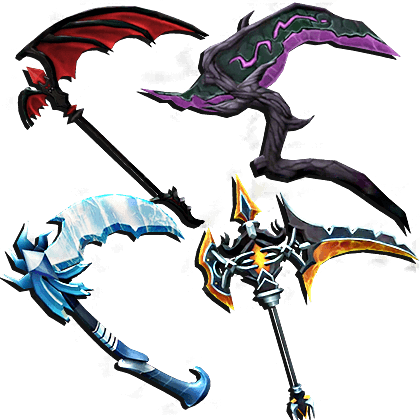 Murder Mystery 2 Items All Server Scythe Bundle