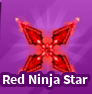 Blade Ball All Server Red Ninja Star