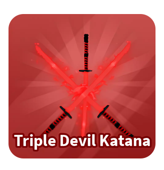 Blade Ball All Server Triple Devil Katana