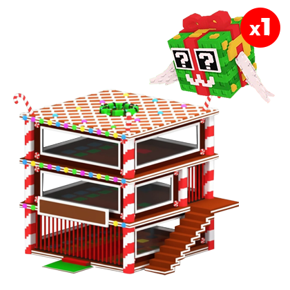 Steal a Brainrot Shop All Server Gingerbread Base(+1Premium Festive Blocks)