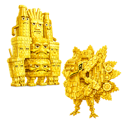 Steal a Brainrot Shop Gold La Food Combinasion + Gold Ventoliero Pavonero Bundle