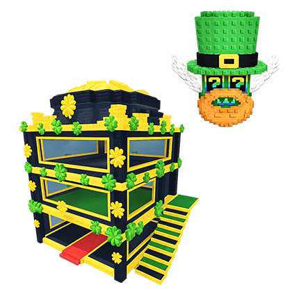 Steal a Brainrot Shop Pot of Gold Base+1 Premium Leprechaun Lucky Block