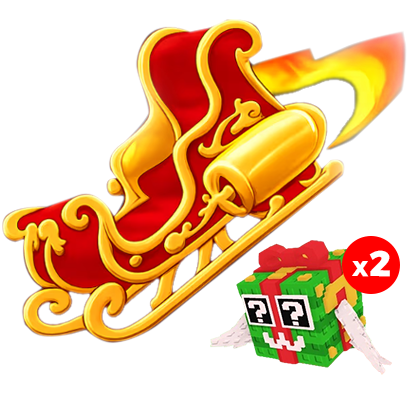 Steal a Brainrot Shop All Server Santa's Sleigh(+2 Premium Festive Blocks)