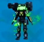 Toilet Tower Defense Futuristic Titan TV Man